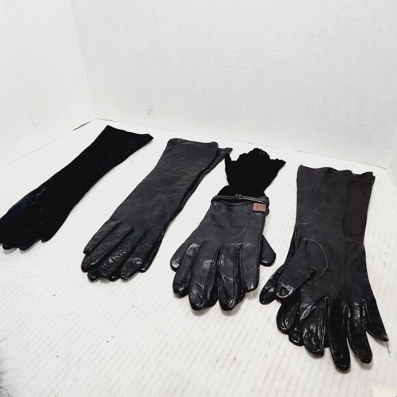 Ladies' Vintage Gloves Lot/22 Pair Sizes 6.5/7 Driving/Theatre Fownes Van Roalte - Picture 5 of 14